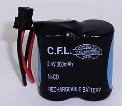 Акумулаторна батерия 2.4V/300mAh CFL