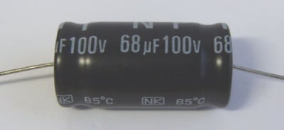 Кондензатор 68MF/100V AXIAL