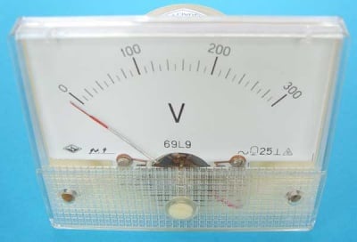 Измервателна система волтметър 300V AC 8