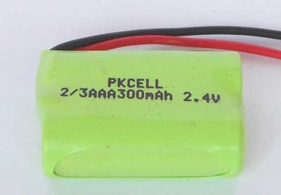 Акумулаторна батерия 2.4V/300MAH 2/3AAA PKCELL