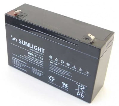 Акумулаторна батерия 6V/12Ah SUNLIGHT