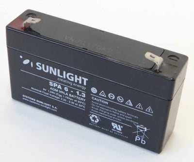 Акумулаторна батерия 6V/1.3AH SUNLIGHT