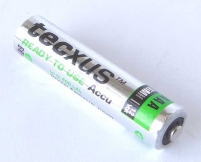 Акумулаторна батерия R03/800mAh TECXUS
