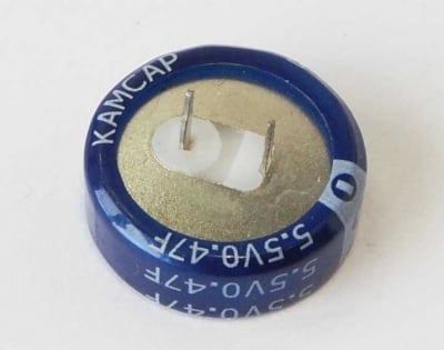 Кондензатор 0.47F/5.5V 02