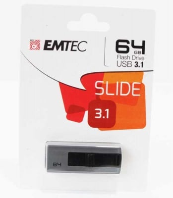 FLASH 64GB EMTEC SLIDE 3.0