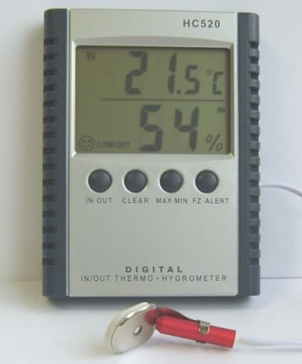Термометър HC520 хигрометър