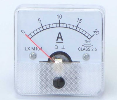 Измервателна система амперметър 20A DC LXM104
