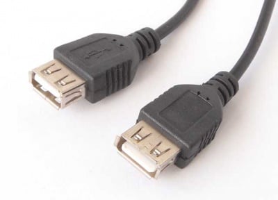 Кабел K-142/1.5м USB A/F-USB A/F