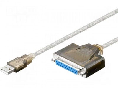 Кабел K-1461 USB A/M - DB25