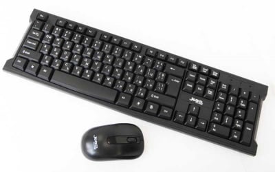 Клавиатура за компютър  WS610 с безжична мишка