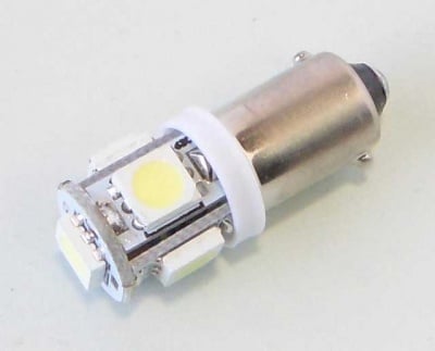 Лампа 12V LED BA9S W52