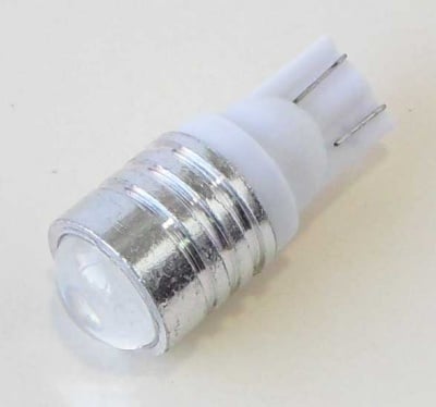 Лампа 12V LED T10 W0118 бяла