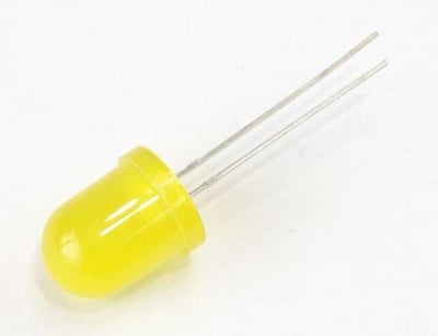 Светодиод 10mm жълт 1560mcd