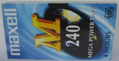 Видео касета VHS MAXEL 240