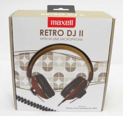 Слушалки с микрофон RETRO DJ2 MAXELL