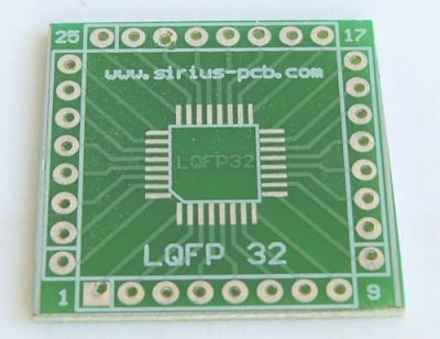 Цокъл платка LQFP32