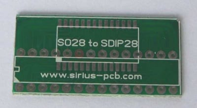 Цокъл платка SO28-SDIP28