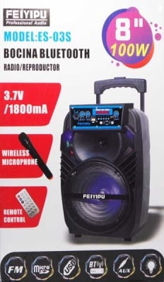 Тонколона ES-03S MP3 FM Bluetooth RC