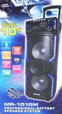 Тонколона MR-1010M MP3 FLAC USB FM BT