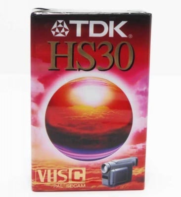 Видео касета VHS-C HG TDK HS-30
