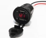 Автомобилен волтметър 04 панел с USB