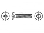 Болт 2.5x4mm POZI