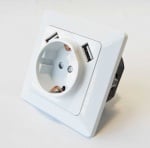 Контакт 18 единичен 2xUSB