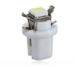 Лампа 12V LED B8.5D W014 бяла