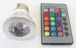 Светодиодна лампа 220V/W037 RGB LED