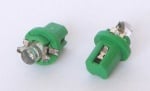 Лампа 12V LED B8.5D G011 зелена