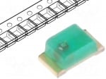 Светодиод SMD 0603 зелен 12mcd