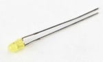 Светодиод 3mm жълт 12V