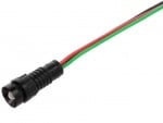 Светодиод 5mm RG 230V червен/зелен