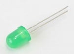 Светодиод 8mm зелен 70mcd