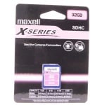 MEMORY SD CARD 32GB MAXELL