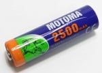 Акумулаторна батерия R6/2500mAh MOTOMA