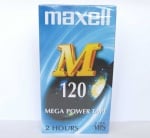Видео касета VHS MAXEL 120