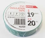 Изолационна PVC лента EMOS 19x20 зелена