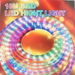 Светещ маркуч 10m цветен RGB LED