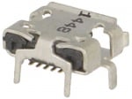Букса USB micro A/BF SMD-93