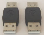 Букса USB-AM/AM преход