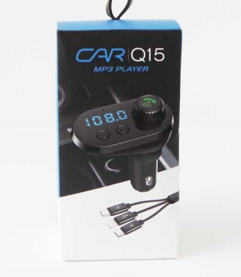Автомобилен ФМ трансмитер 73 с BLUETOOTH
