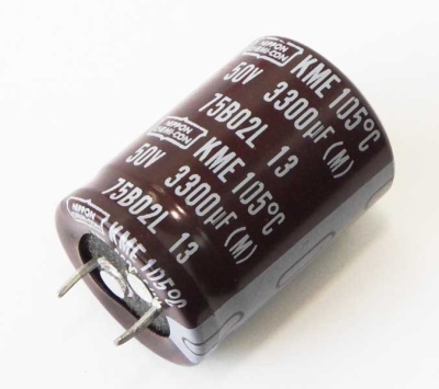 Кондензатор 3300MF/50V 105C NIPPON