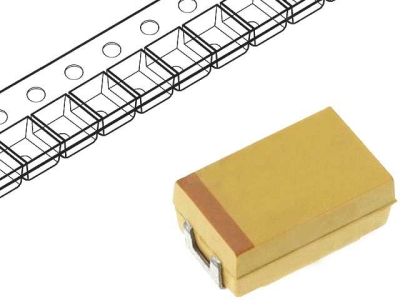 Кондензатор 220/6.3V SMD D TANTAL