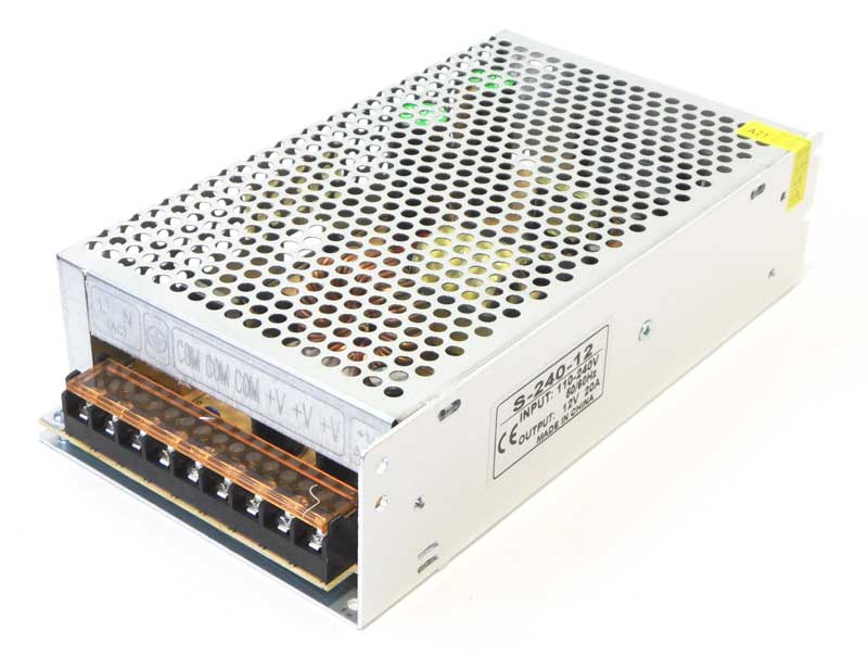 Захранващ блок 12-20-2 12V 20A | Tpetrov.com