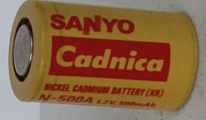 Акумулаторна батерия 1.2V/500mAh SANYO