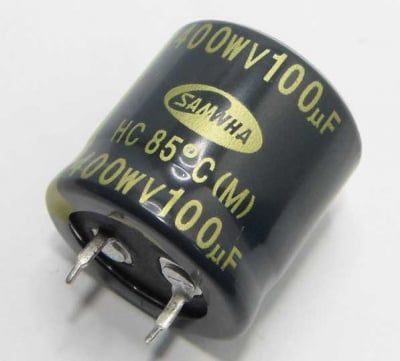 Кондензатор 100MF/400V SNAP