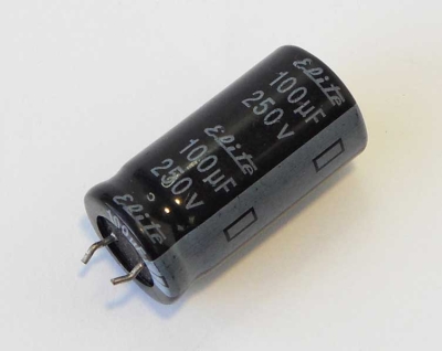 Кондензатор 100MF/250V 105C