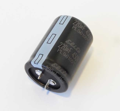 Кондензатор 220MF/450V 105C SNAP IN