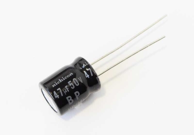 Кондензатор биполярен 47uF/50V AUDIO
